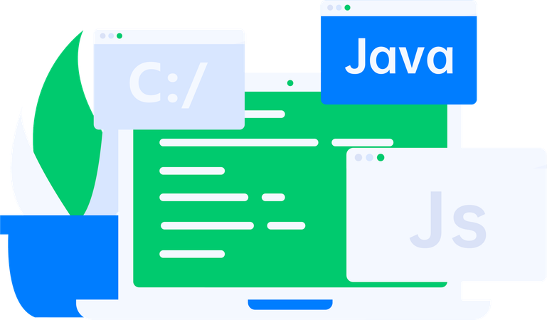 Codificação Java e desenvolvimento web  Ilustração