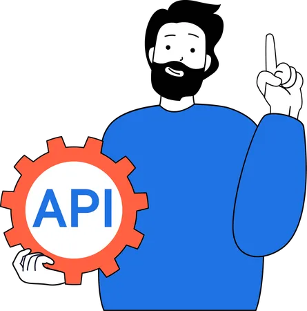 Coder funciona em API  Ilustração