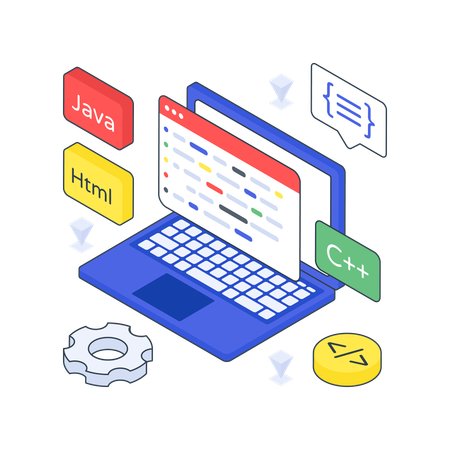 Coding  Illustration