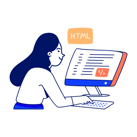 Coding  Illustration