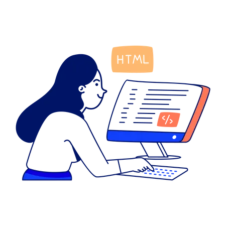 Coding  Illustration