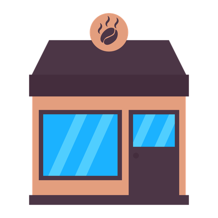 Coffe Shop  イラスト