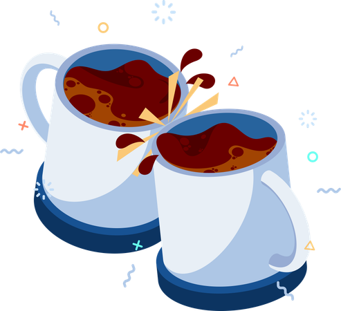 Coffee Break  Illustration
