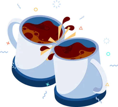 Coffee Break  Illustration