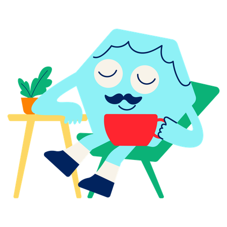Coffee Break  Illustration