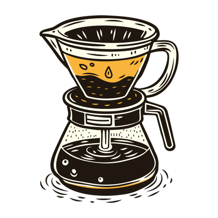 Coffee Brew  Illustration