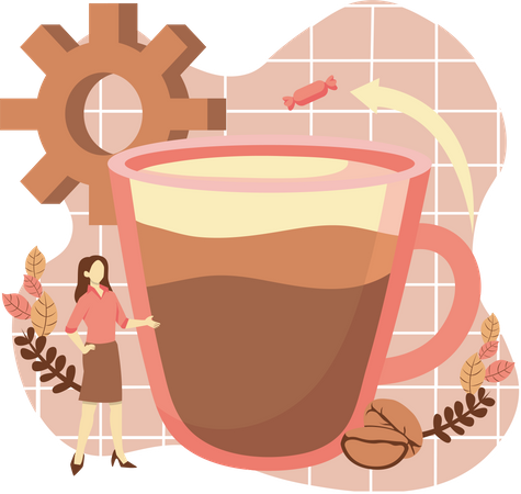 Coffee Cup  Illustration