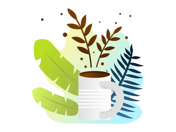 Coffee Cup  Illustration