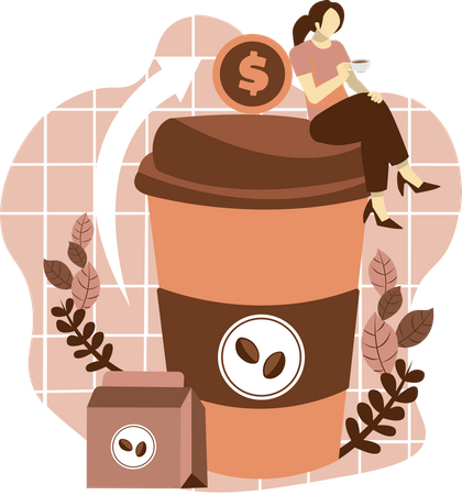 Coffee Cup  Illustration