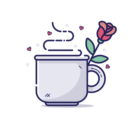 Coffee date Illustration