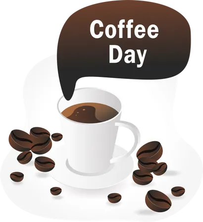 Coffee day  Illustration