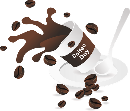 Coffee day  Illustration