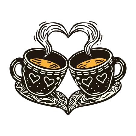 Coffee Love  Illustration