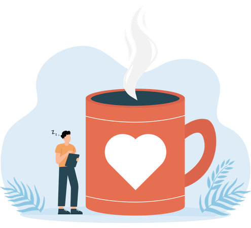 Coffee Lover  Illustration