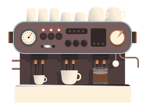 Coffee machine  Illustration