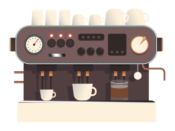 Coffee machine  Illustration