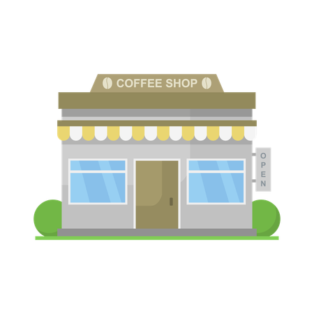 Coffee Shop  Illustration