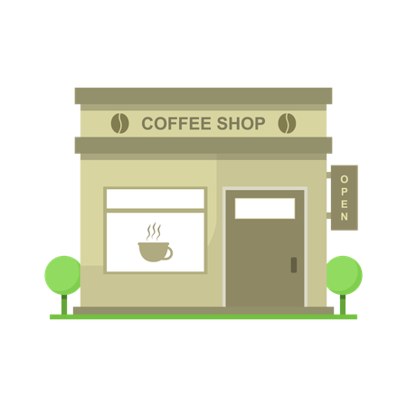 Coffee Shop  Illustration