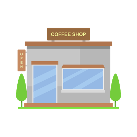 Coffee Shop  Illustration