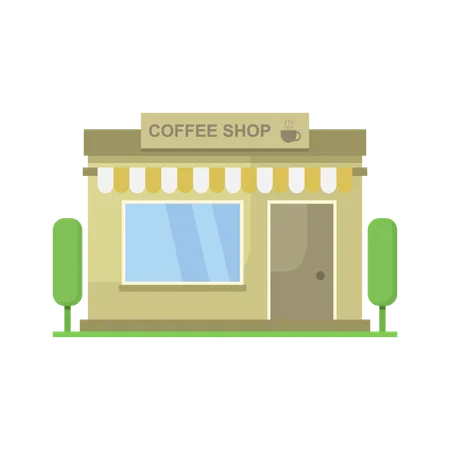 Coffee Shop  Illustration