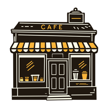 Coffee Shop  Illustration