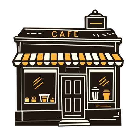 Coffee Shop  Illustration