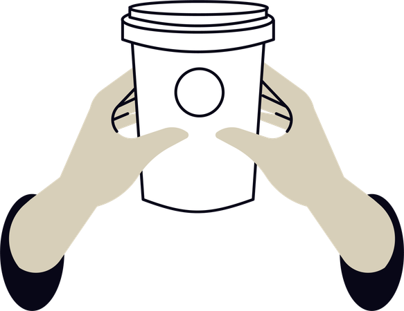 Coffee Take Away  Illustration