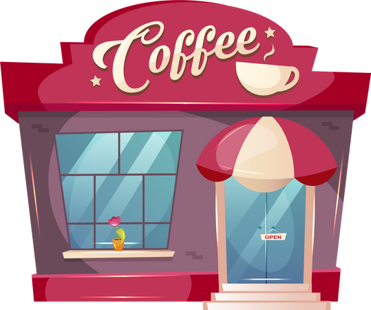 Coffeeshop  Illustration