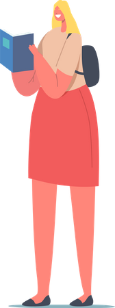 Chica de escuela  Ilustración