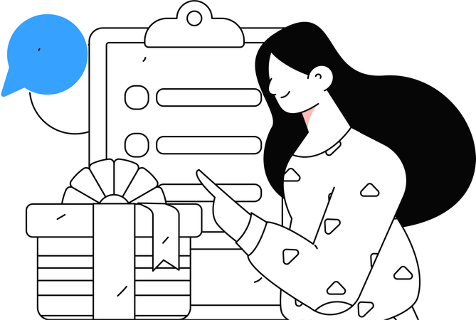Coleta de dados do cliente  Ilustração