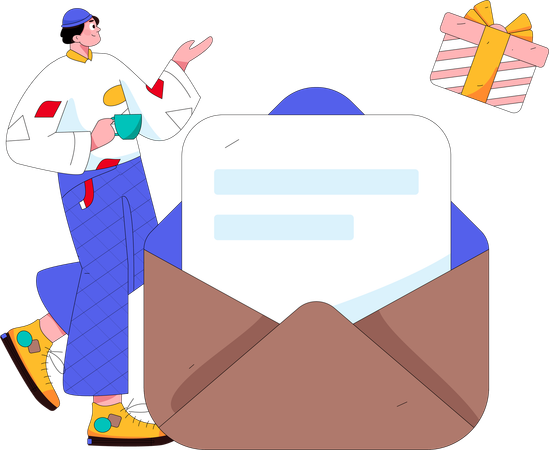 Coleta de dados do cliente  Ilustração
