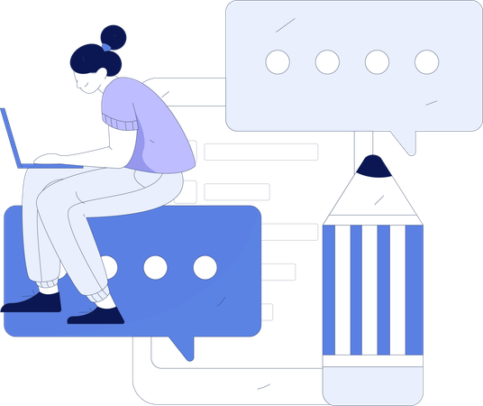 Coleta de dados do cliente  Ilustração