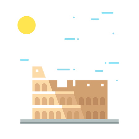 Colisée romain  Illustration