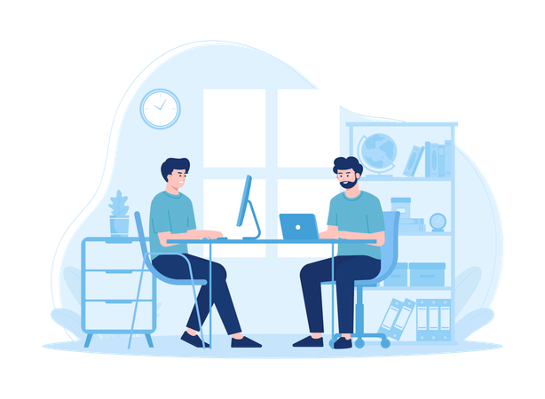 Collaborative Team  イラスト