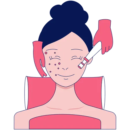 Collagen Induction Therapy  Illustration
