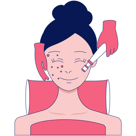 Collagen Induction Therapy  Illustration