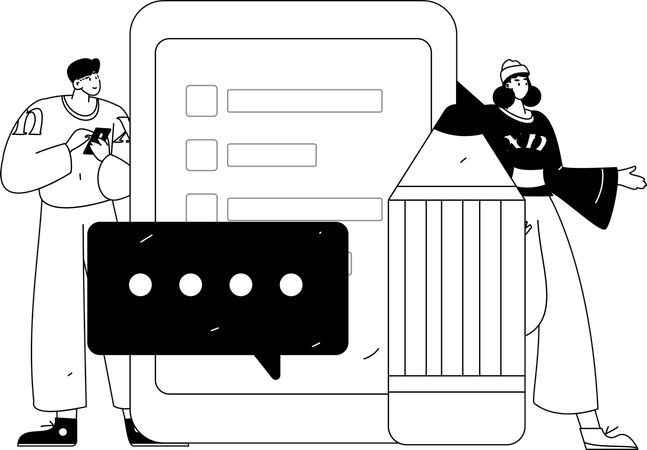 Collecte de données clients  Illustration