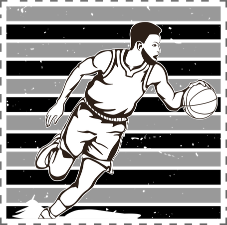 College Basketball League  Illustration