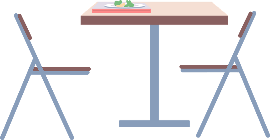 College cafeteria  Illustration