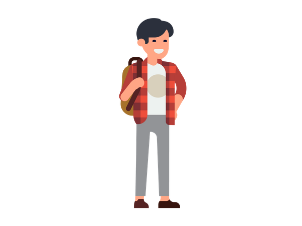 College student  Illustration