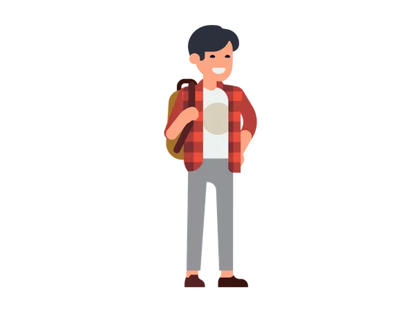 College student  Illustration