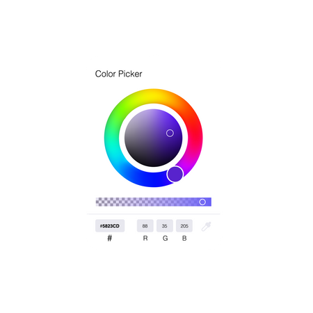 Color Picker tool Illustration