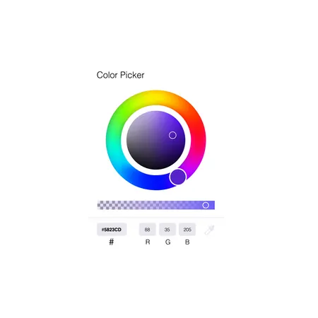Color Picker tool  Illustration