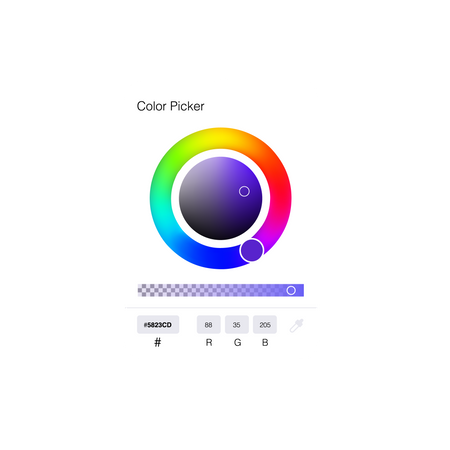Color Picker tool  Illustration