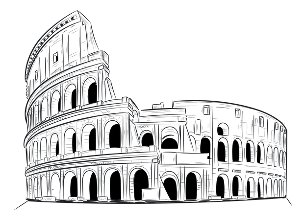 Colosseum Illustration