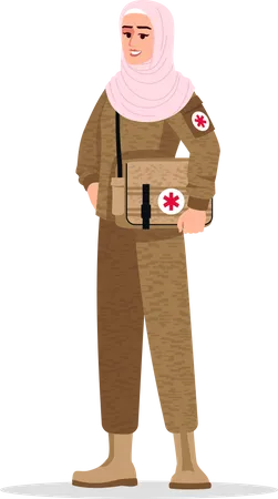 Combat medic  Illustration