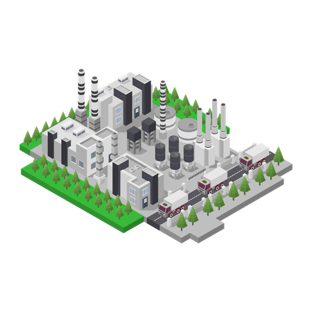 Combine cycle power plant  Illustration