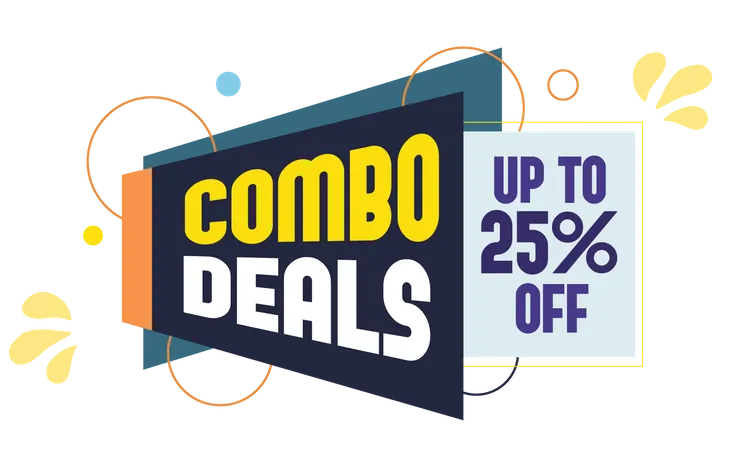 Combo Deals Offer  イラスト