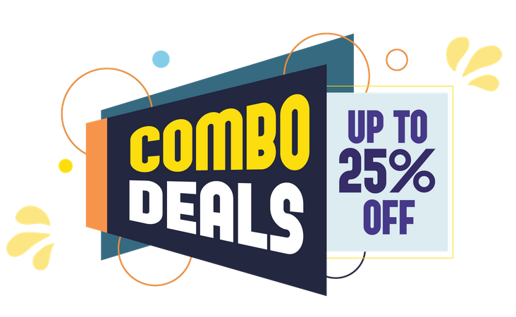 Combo Deals Offer  Illustration