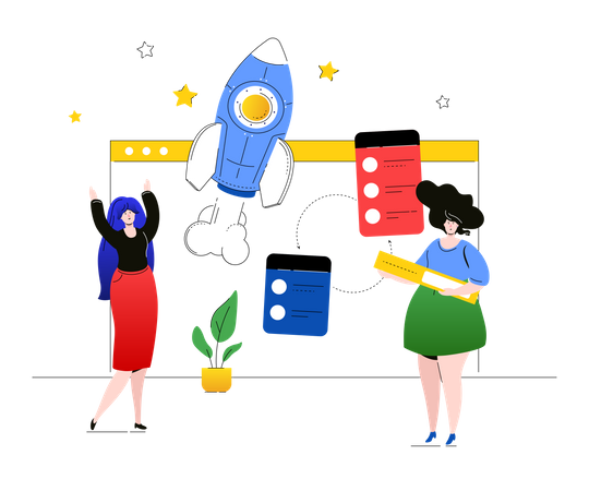 Comece  Ilustração